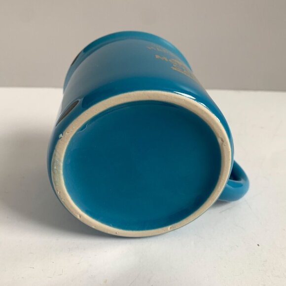 Mountain Cabin Coffee Happy Place Teal Ceramic Mug - Picture 7 of 7